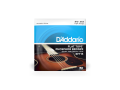 Набор струн D'ADDARIO EFT16 FLAT TOPS PHOSPHOR BRONZE LIGHT (12-53)